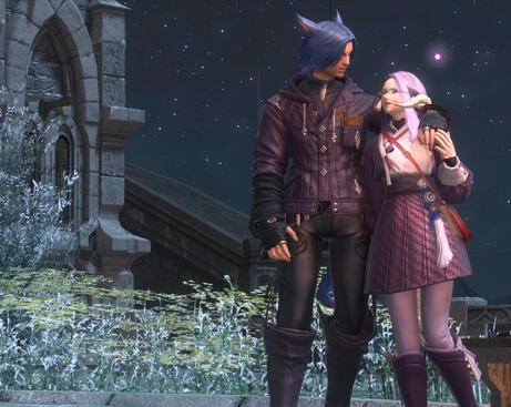 An evening stroll in Ishgard